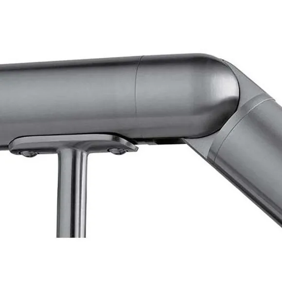 Outlet RETIF Support Articul De Main Courante Sur Poteau Inoxi