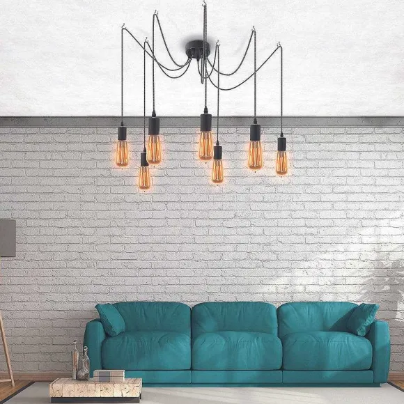 Hot RETIF Suspension Araign E 7 Lumi Res Modulables