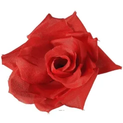 Discount RETIF T Tes De Rose Artificielle X6 Rouge Cerise 10Cm Rouge