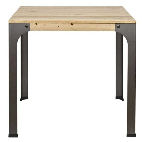 Shop RETIF Table Bar Ou Salle Manger Bristol. Style Industriel Vintage 70X70X75 Cm.