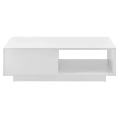 Sale RETIF Table Basse De Salon Avec Tiroir Et Compartiment De Rangement 95X55Cm 15Mm