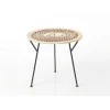 Hot RETIF Table Basse Plateau Tress Baya Marron 50Cm X H45Cm