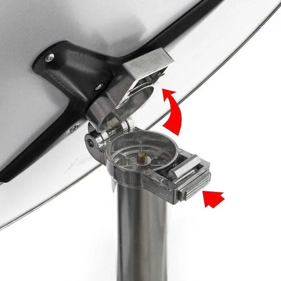 Cheap RETIF Table Bistro Haute Bar Aluminium R Glage H Pliable 74/114Cm 58/60Cm