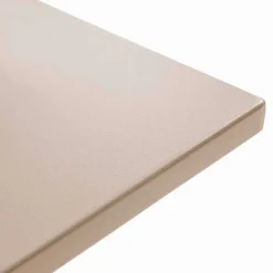 Hot RETIF Table Carr E Bistro Inclinable Palavas Taupe Acier 70X70 Cm