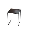 Outlet RETIF Table De Pr Sentation, 36X36Xh48 Cm, M Tal Noir