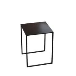 Outlet RETIF Table De Pr Sentation, 36X36Xh48 Cm, M Tal Noir
