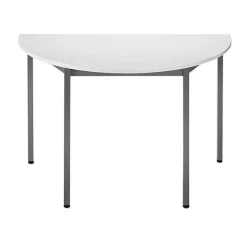Cheap RETIF Table De R Union Modulaire Forme 1/2 Ronde 120X60 Cm Gris/Anthracite