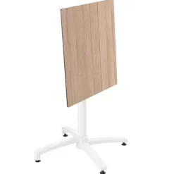 Flash Sale RETIF Table De Terrasse 60X60Cm Inclinable Stratifi Ch Ne Naturel