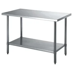 New RETIF Table De Travail 2 Niveaux 90X60X90Cm Inox