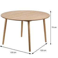 Discount RETIF Table Design Ronde Scandinave Bois