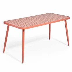 Clearance RETIF Table D'Exterieur En Aluminium Terracotta