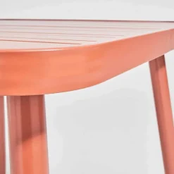 Clearance RETIF Table D'Exterieur En Aluminium Terracotta