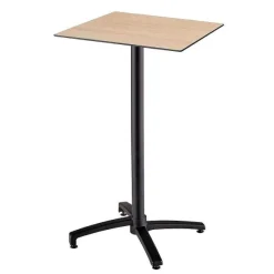 Sale RETIF Table Haute De Terrasse 60X60Cm Inclinable Stratifi Ch Ne Clair