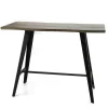 Store RETIF Table Joe En Bois Et M Tal 140X70X105Cm
