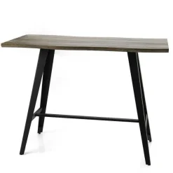 Store RETIF Table Joe En Bois Et M Tal 140X70X105Cm