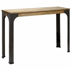 Cheap RETIF Table Mange Debout Bristol.- Industriel Vintage Bois Et M Tal. 59X59X108H. Cm