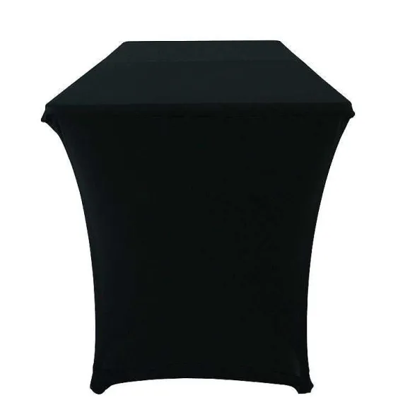 Sale RETIF Table Pliante + 4 R Hausseurs + Nappe Noir 180X75X74/90 Cm