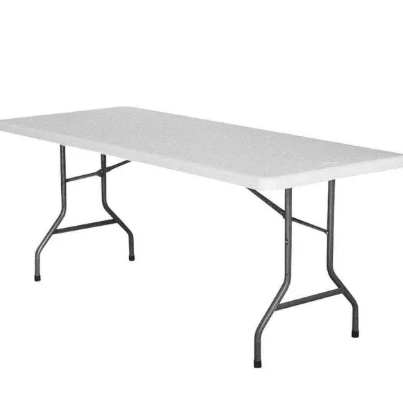 Cheap RETIF Table Pliante De R Ception Hdpe Rectangulaire Nimes Blanche