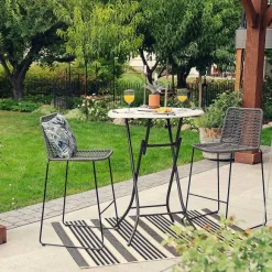 Flash Sale RETIF Table Pliante Mange-Debout - Lifetime -Diam Tre 84 Cm