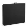 Clearance RETIF Table Pliante Rect. Hdpe Noir Rekkem 180X76X74 Cm