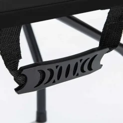Clearance RETIF Table Pliante Rect. Hdpe Noir Rekkem 180X76X74 Cm