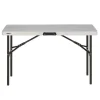 Best RETIF Table Pliante Rectangulaire Beige 4 Personnes.