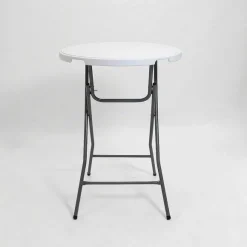 Best Sale RETIF Table Pliante Ronde Mange-Debout 80X80X110Cm