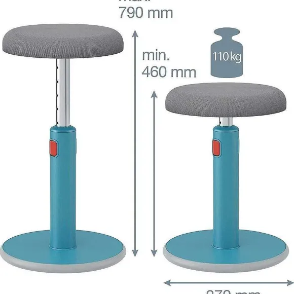 Cheap RETIF Tabouret Assis-Debout Ergo Cosy Aktiv Bleu