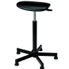 Hot RETIF Tabouret Assis-Debout Korian Avec Patins Antid Rapants - Noir