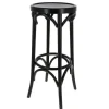 Discount RETIF Tabouret De Bar D'Int Rieur En Bois New Orleans Coloris Noir