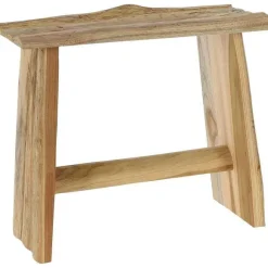 Outlet RETIF Tabouret En Teck L40 X P20 X H 35 Cm