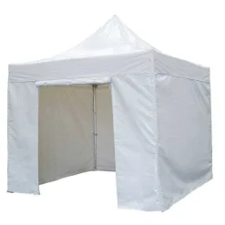 Sale RETIF Tente 3X3M Structure Alu Toit Polyester Blanc 300Gr/M