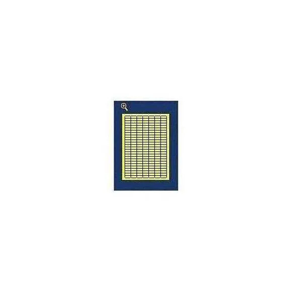 Store RETIF Tiquettes, 25,4 X 10 Mm, Jaune
