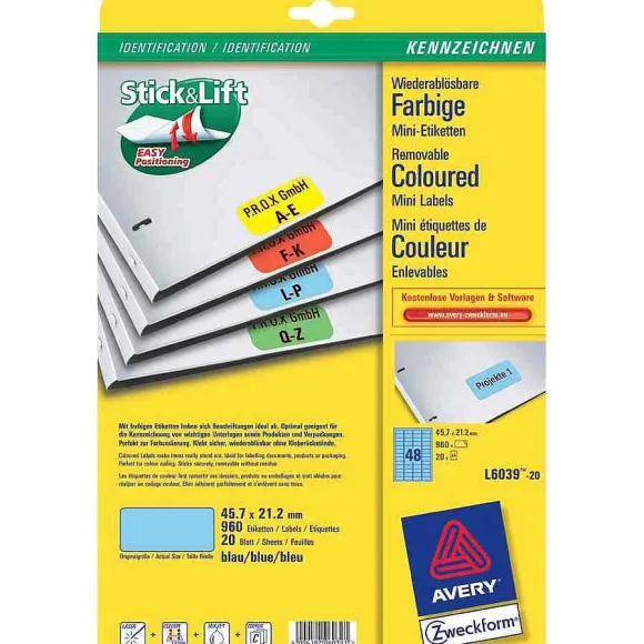 Hot RETIF Tiquettes Stick&Lift 38X21,2 Mm Jaune 1300 Sur 20 F A4