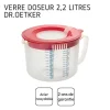 Best Sale RETIF Verre Doseur 2,2 Litres Dr.Oetker Baker Edition