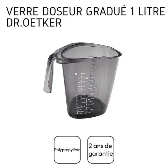 Outlet RETIF Verre Doseur De 1L Dr Oetker