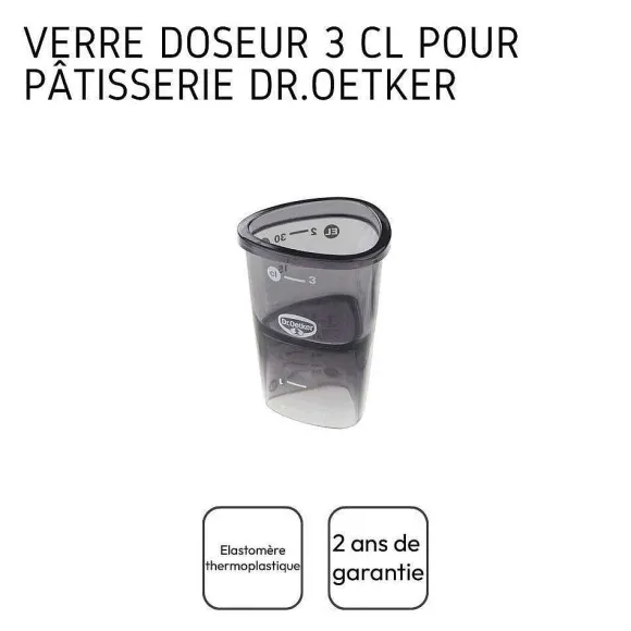 Outlet RETIF Verre Doseur Gradu En Plastique 4Cl Dr.Oetker
