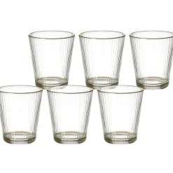 Best RETIF Verres Stri S Liser Dor (Lot De 6) 30 Cl