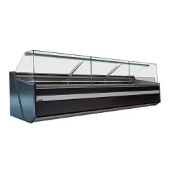 Hot RETIF Vitrine Comptoir Avec R Serve Froid Ventil Noire 1M30 Profondeur 86 Cm