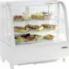 Clearance RETIF Vitrine R Frig R E Patisserie Poser 100 Litres Blanche