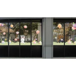 Discount RETIF Vitrophanie Fleurs Multicolores Aquarelle