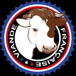 Hot RETIF Vitrophanie Label Viande Fran Aise - 68 Cm