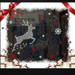 Outlet RETIF Vitrophanie N Ud Et Ruban Cadeau Gauche - 70 X 100 Cm